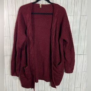 Grecerelle Open Front Cardigan